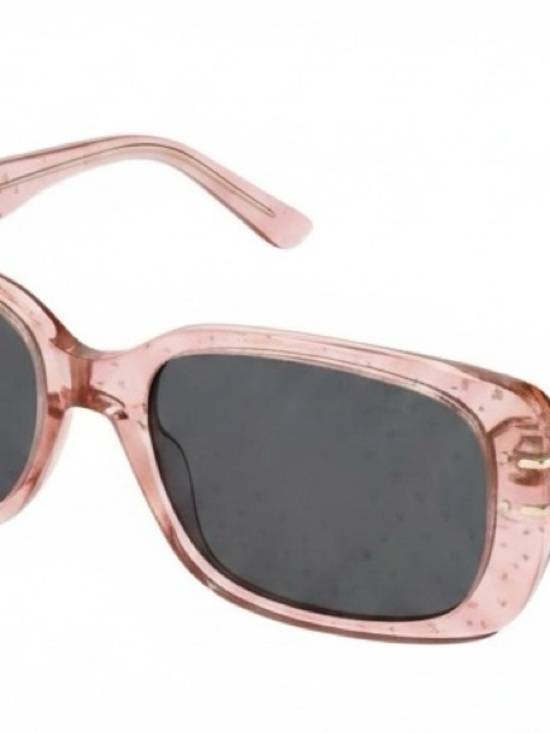 EUC Authentic Christian Dior Pink Transparent Sunglasses – Chic & Trendy W/ Case